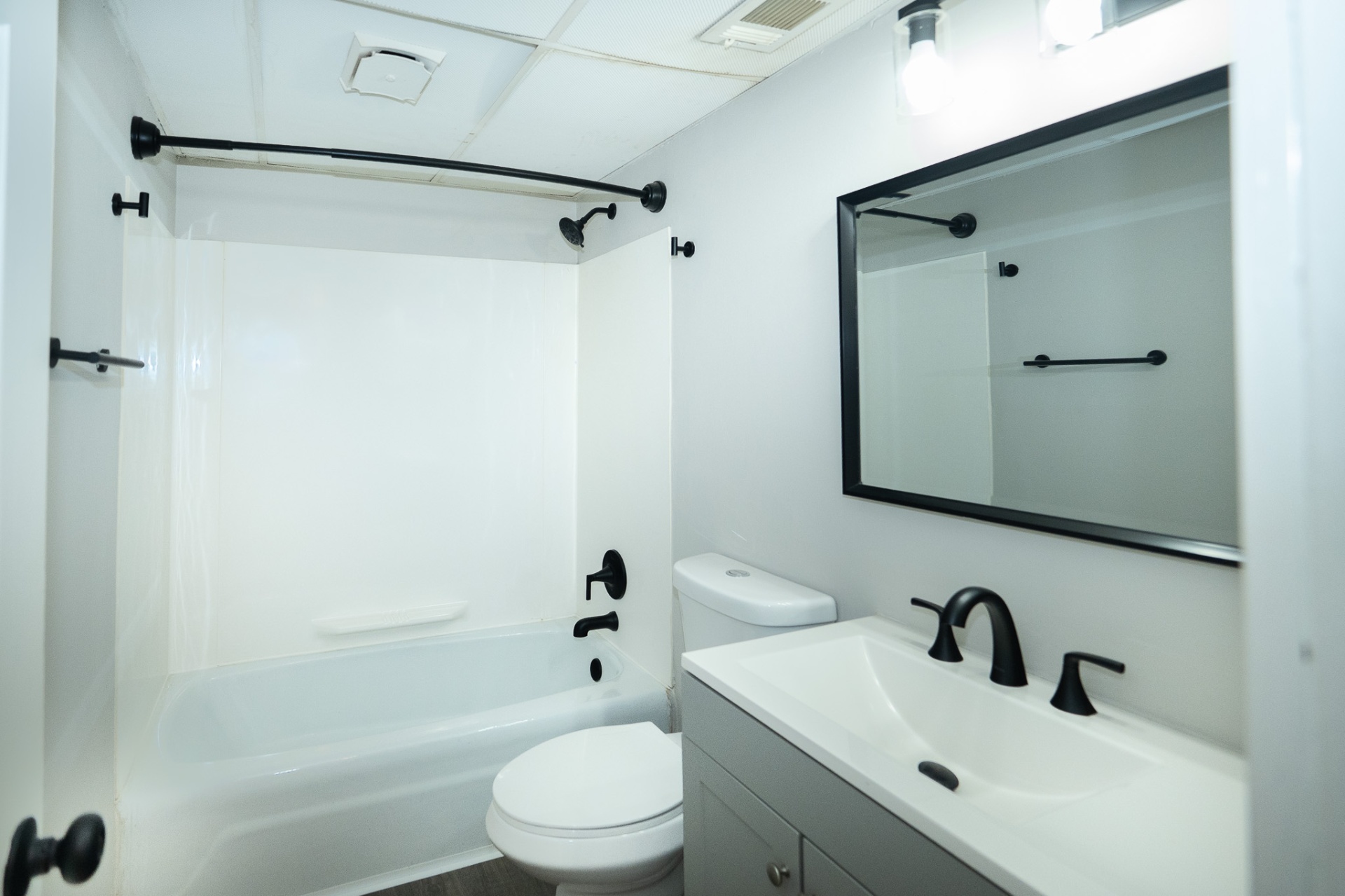 Updated Bathroom with new fixtures